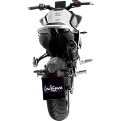 LEOVINCE LV One EVO Slip-On Muffler - Black 14444EBU - E X Haust Group