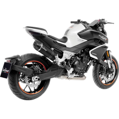 LEOVINCE LV One EVO Slip-On Muffler - Black 14444EBU - E X Haust Group