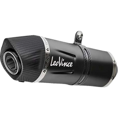 LEOVINCE LV One EVO Slip-On Muffler - Black - V85 TT 14454EBU