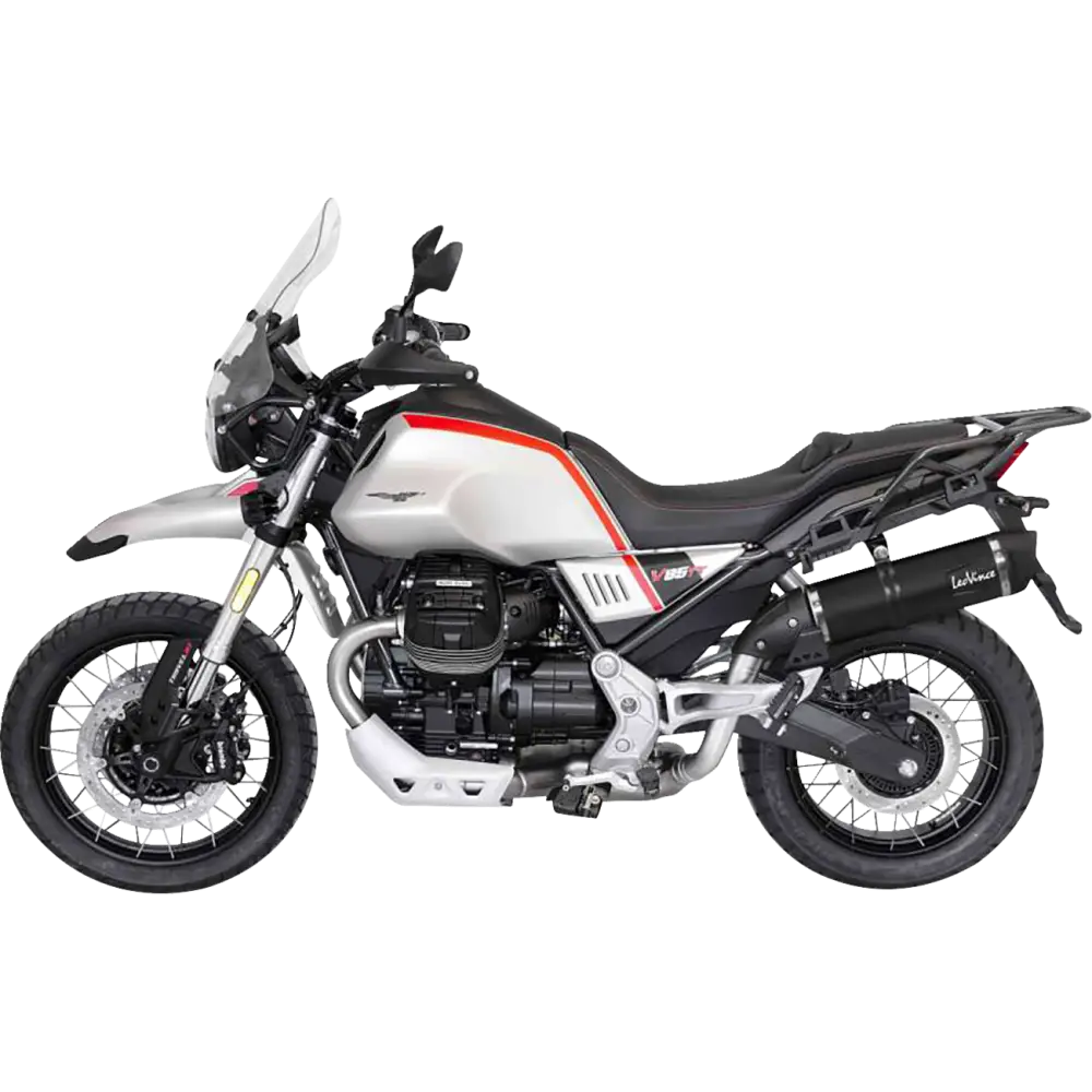 LEOVINCE LV One EVO Slip-On Muffler - Black - V85 TT 14454EBU