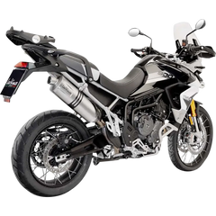 LEOVINCE LV One EVO Slip-On Muffler - Stainless Steel - Tiger 900 14352EU - E X Haust Group