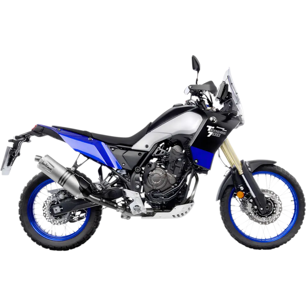 LEOVINCE LV One EVO Slip-On Muffler - Titanium Look 14330EU - E X Haust Group