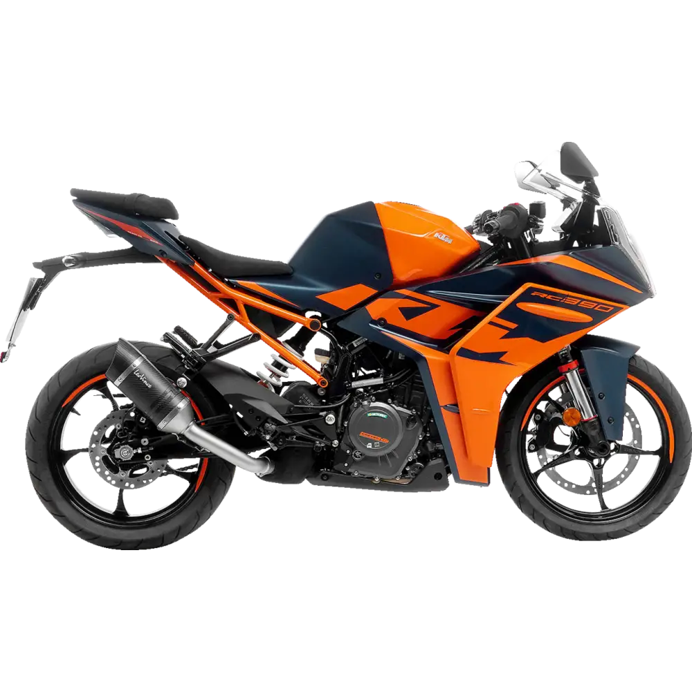 LEOVINCE LV-Pro Slip-On Muffler - Carbon Fiber 14418EU - E X Haust Group