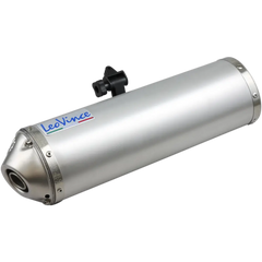 LEOVINCE Muffler - Enduro - 50x400mm 303990401R - E X Haust Group