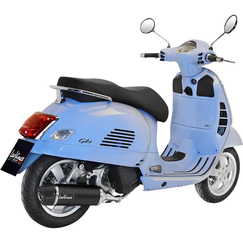 LEOVINCE Nero Exhaust System - Vespa GTS 150 - Black 14069 - E X Haust Group