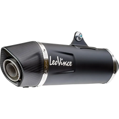LEOVINCE Nero Slip-On Muffler - Black 14057U - E X Haust Group