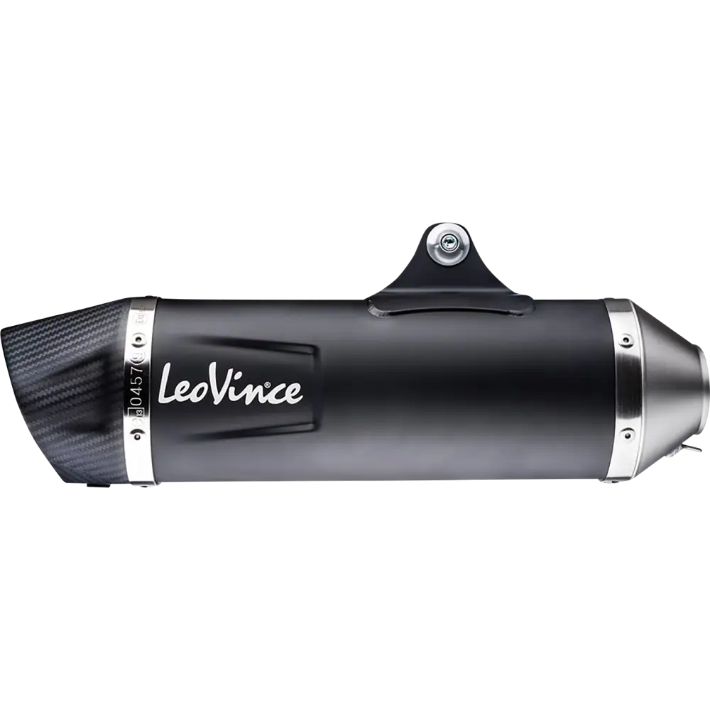 LEOVINCE Nero Slip-On Muffler - Black 14057U - E X Haust Group
