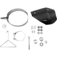 LEOVINCE Slip-On Muffler - Black Stainless Steel 14449EBU