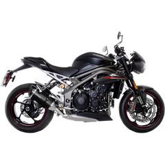 LEOVINCE Speed Triple 1050 Carbon Fiber Factory S Muffler 14280S - E X Haust Group