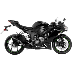 LEOVINCE ZX-6R Black LV-10 Muffler 15233BU - E X Haust Group