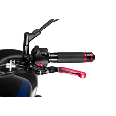 Lever Clutch Extendable/Foldable Red