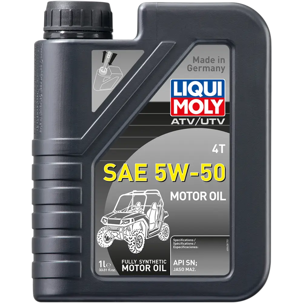 LIQUI MOLY ATV/UTV 4T Engine Oil - 5W-50 - 1L 20212