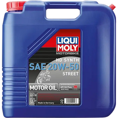 LIQUI MOLY H-D? Synthetic 4T Street Oil - 20W-50 - 20 Liter 22118