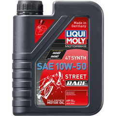 LIQUI MOLY Street Race Synthetic 4T Oil - 10W-50 - 1L 20066