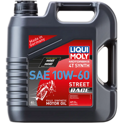 LIQUI MOLY Street Race Synthetic 4T Oil - 10W-60 - 4L 20072