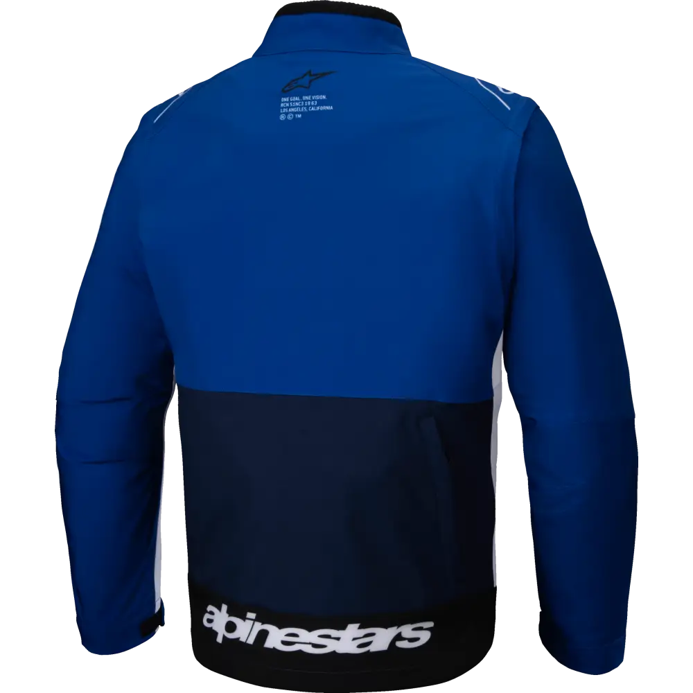 Lite Dura Softshell Jacket Navy/Bright Blue/White 2x