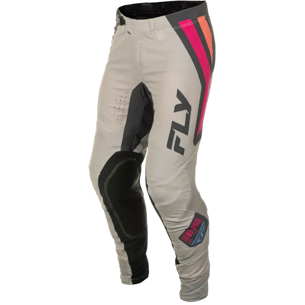 Lite Vice Pants Ca/Ny Light Grey/Pink/Coral Sz 32