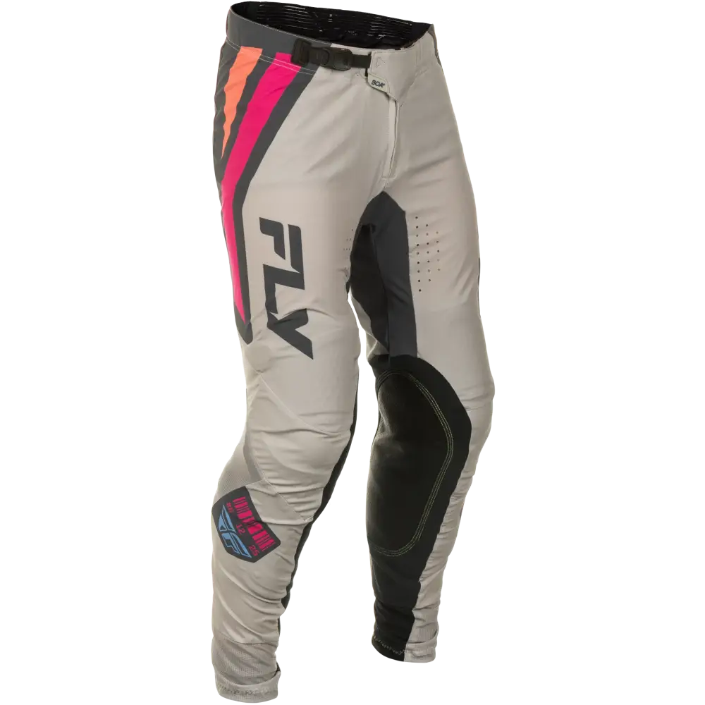 Lite Vice Pants Ca/Ny Light Grey/Pink/Coral Sz 38