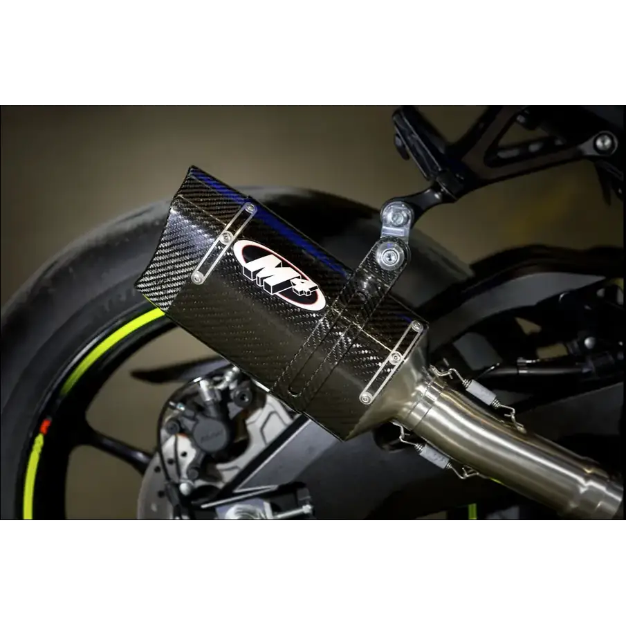 M4 Exhaust 2017-2024 Suzuki GSX-R1000 | Slip-on with carbon Tech-1 Silencer