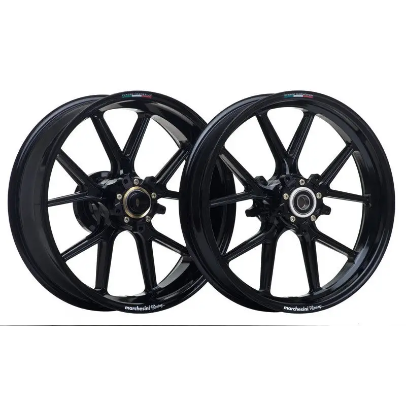 MARCHESINI - M10RS - CORSE - FORGED MAGNESIUM WHEELSET: BMW S1000RR/S1000R - Cast Wheel Replacement - wheels