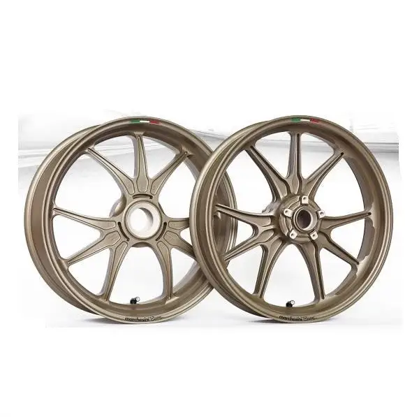 MARCHESINI - M9RS - SUPERLEGGERA - FORGED MAGNESIUM WHEEL SET: DUCATI PANIGALE 1199/1299 and V4 - wheels