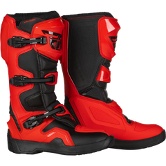 Maverik Boots Red/Black Sz 07