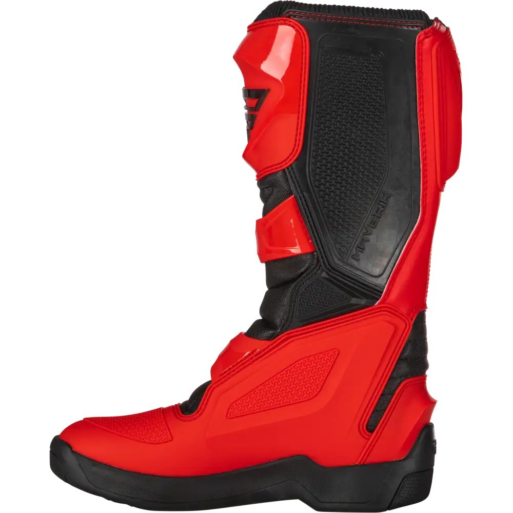 Maverik Boots Red/Black Sz 14