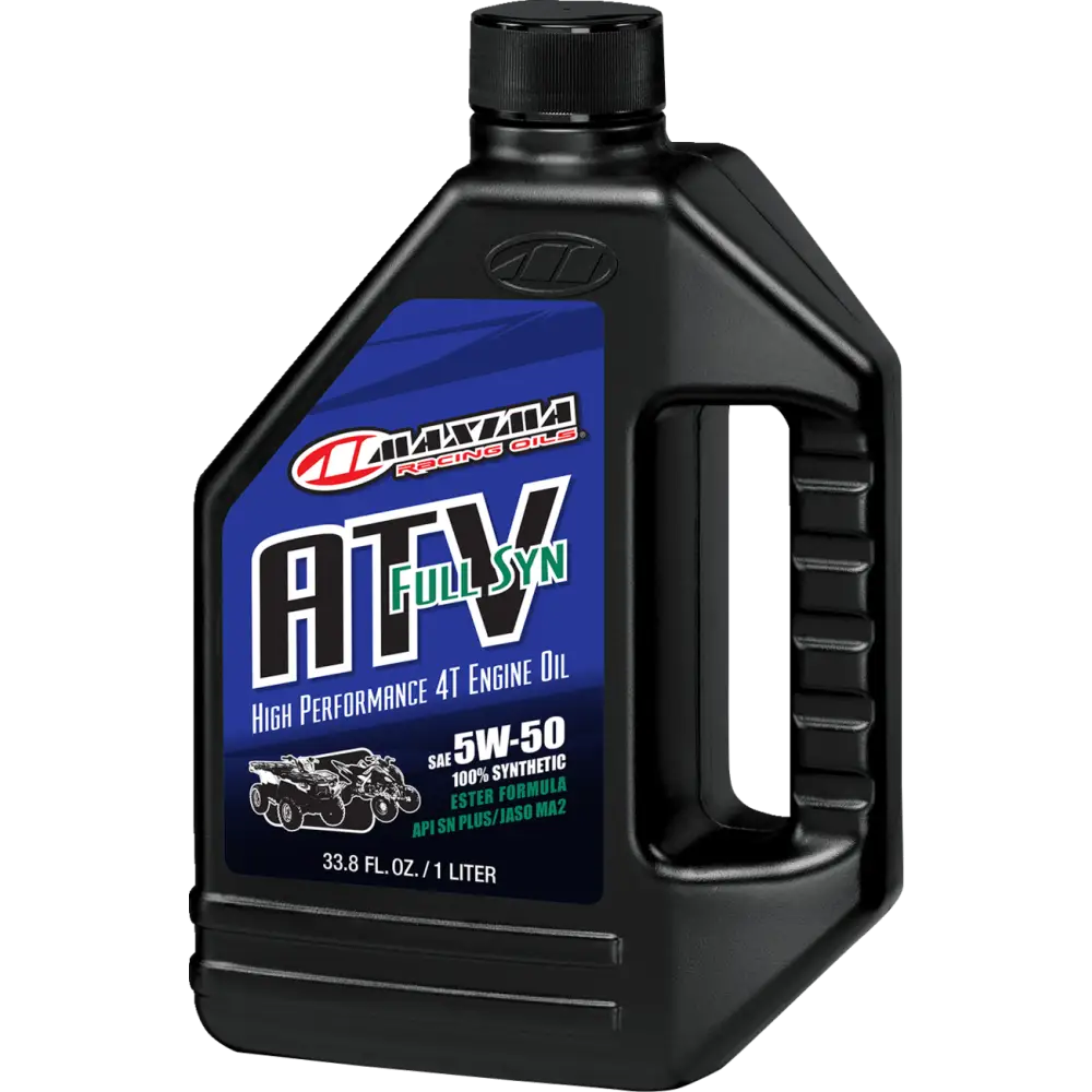 MAXIMA RACING OIL ATV Full Synthetic Engine Oil - 5W-50 - Liter 30-86901