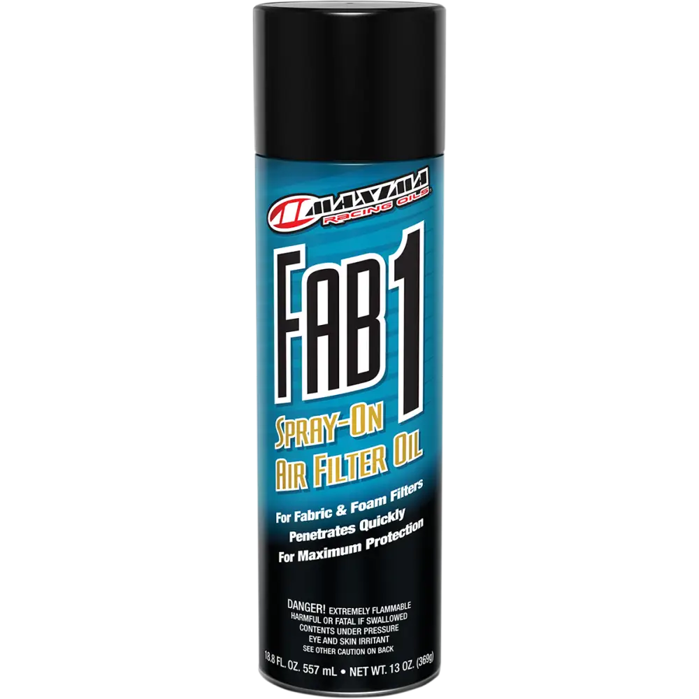 MAXIMA RACING OIL Fab1 Filter Oil - 13 oz. net wt. - Aerosol 61920