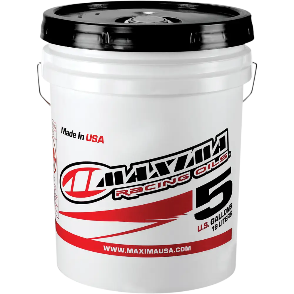 MAXIMA RACING OIL Racing Fork Fluid - 10wt - 5 U.S. gal. - Pail 59505-10
