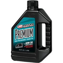 MAXIMA RACING OIL Premium High Performance Mineral 4T Engine Oil - 10W-30 - 1L 30-20901