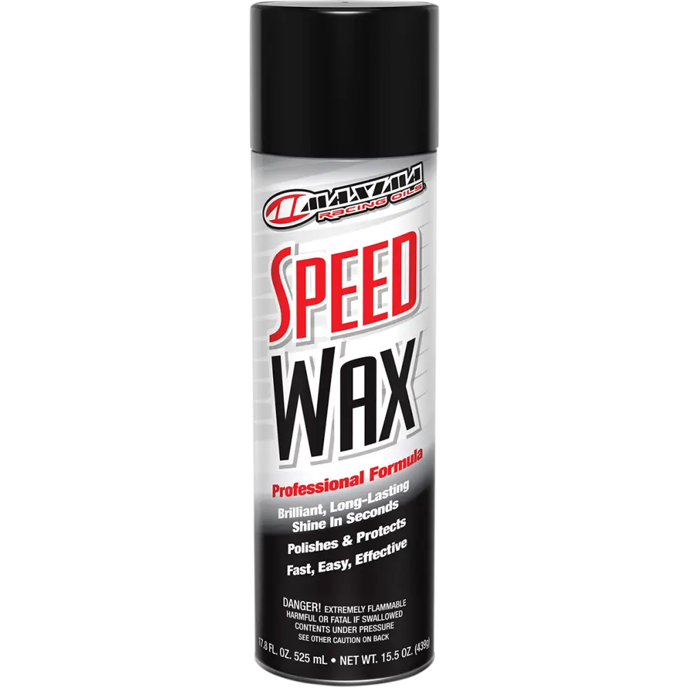 MAXIMA RACING OIL Speed Wax Detailer - 15.5 oz. net wt. - Aerosol 70-76920