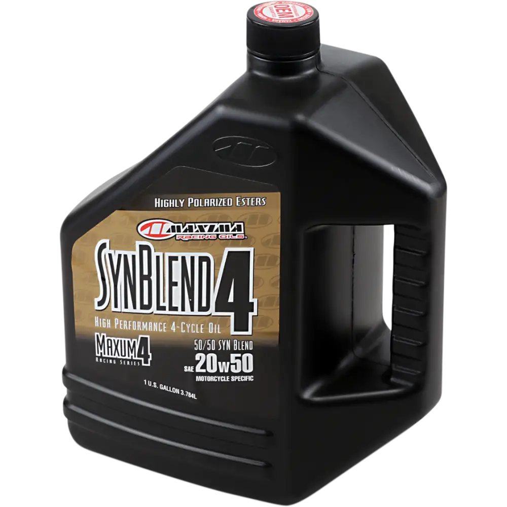 MAXIMA RACING OIL SynBlend Semi-Synthetic Oil - 20W-50 - 1 U.S. gal. 359128B