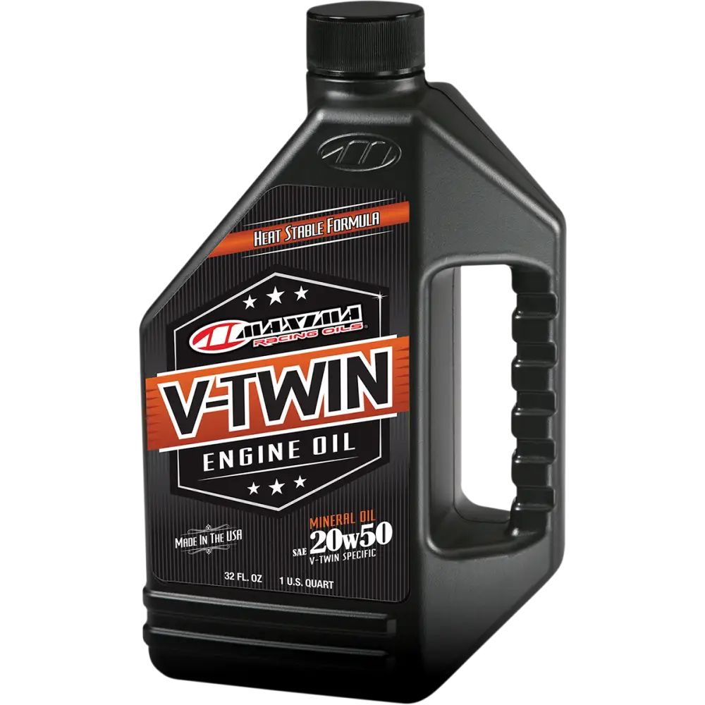 MAXIMA RACING OIL V-Twin Oil - 20W-50 - 1 U.S. quart 30-06901