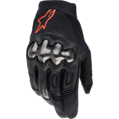 Megawatt Gloves Black/Red Fluo Sm