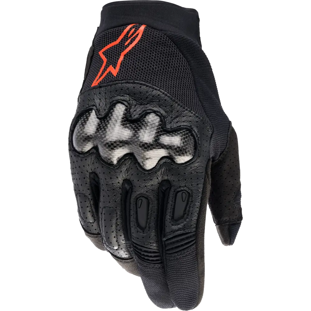 Megawatt Gloves Black/Red Fluo Xl
