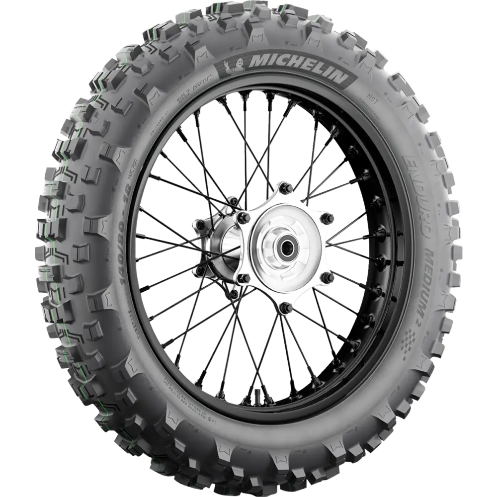 MICHELIN Tire - Enduro Medium 2 - Rear - 120/90-18 - 65M 68438