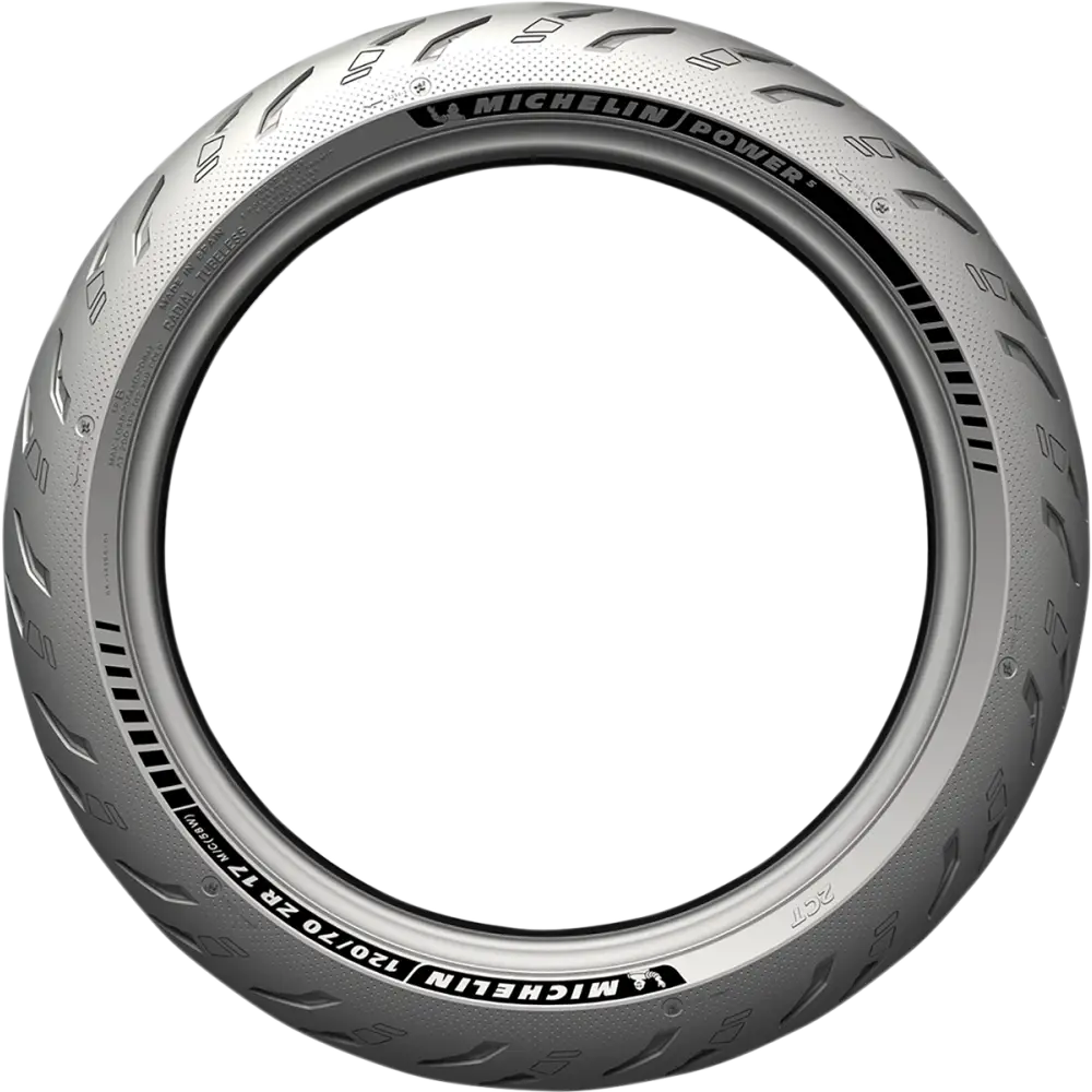 MICHELIN Tire - Power 5 - Front - 120/70ZR17 - (58W) 82645 - Tire Street Radial Front