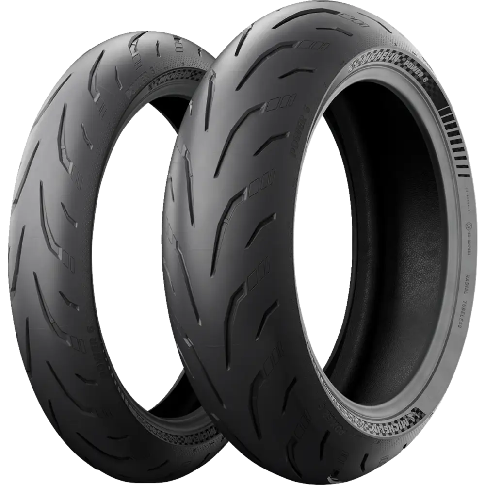 MICHELIN Tire - Power 6 - Front - 120/70ZR17 - (58W) 82063 - Tire Street Radial Front