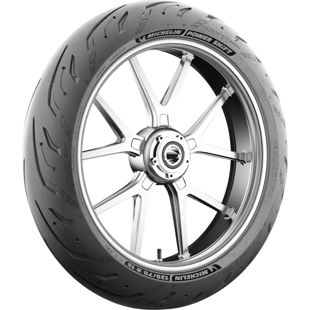 MICHELIN Tire - Power Shift - Front - 120/70R15 - 56H 54607 - Tire Scooter