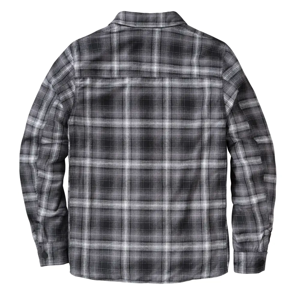Morpheus Reversable Jacket Black/Plaid Grey 4x