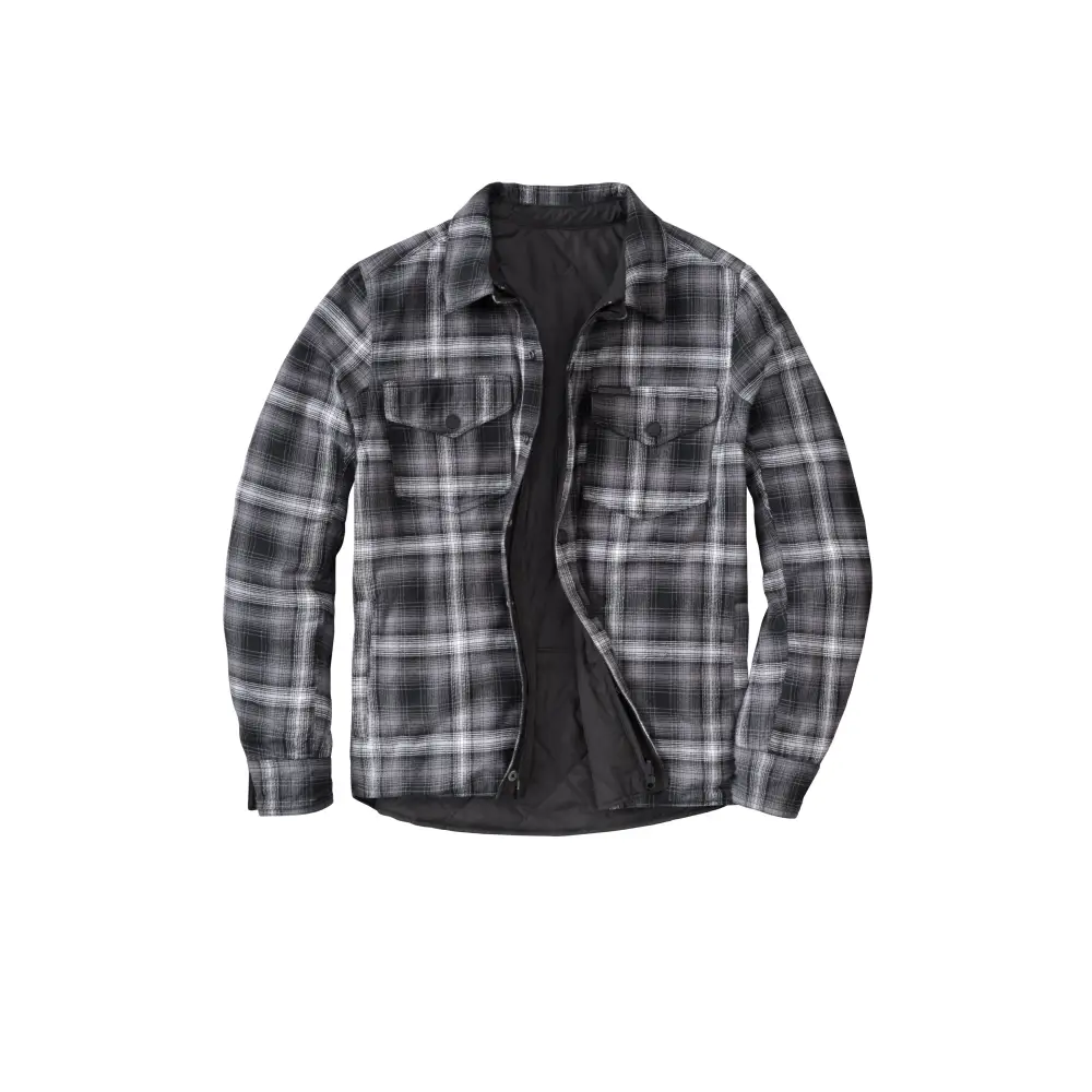 Morpheus Reversable Jacket Black/Plaid Grey Xl