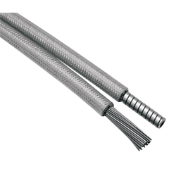 MOTION PRO Armor Coat Braided Stainless Steel Clutch Cable - Longitudinally Wound 67-0410