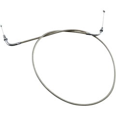 MOTION PRO Armor Coat Stainless Steel Throttle/Idle Cable for Cruisers - Push - Yamaha 65-0279