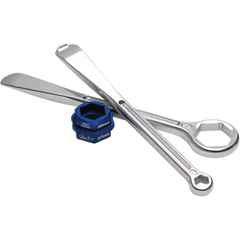 MOTION PRO Tire Lever/Wrench - T6 - Hex - Closed End/Contoured - with Adapter - Set 08-0589
