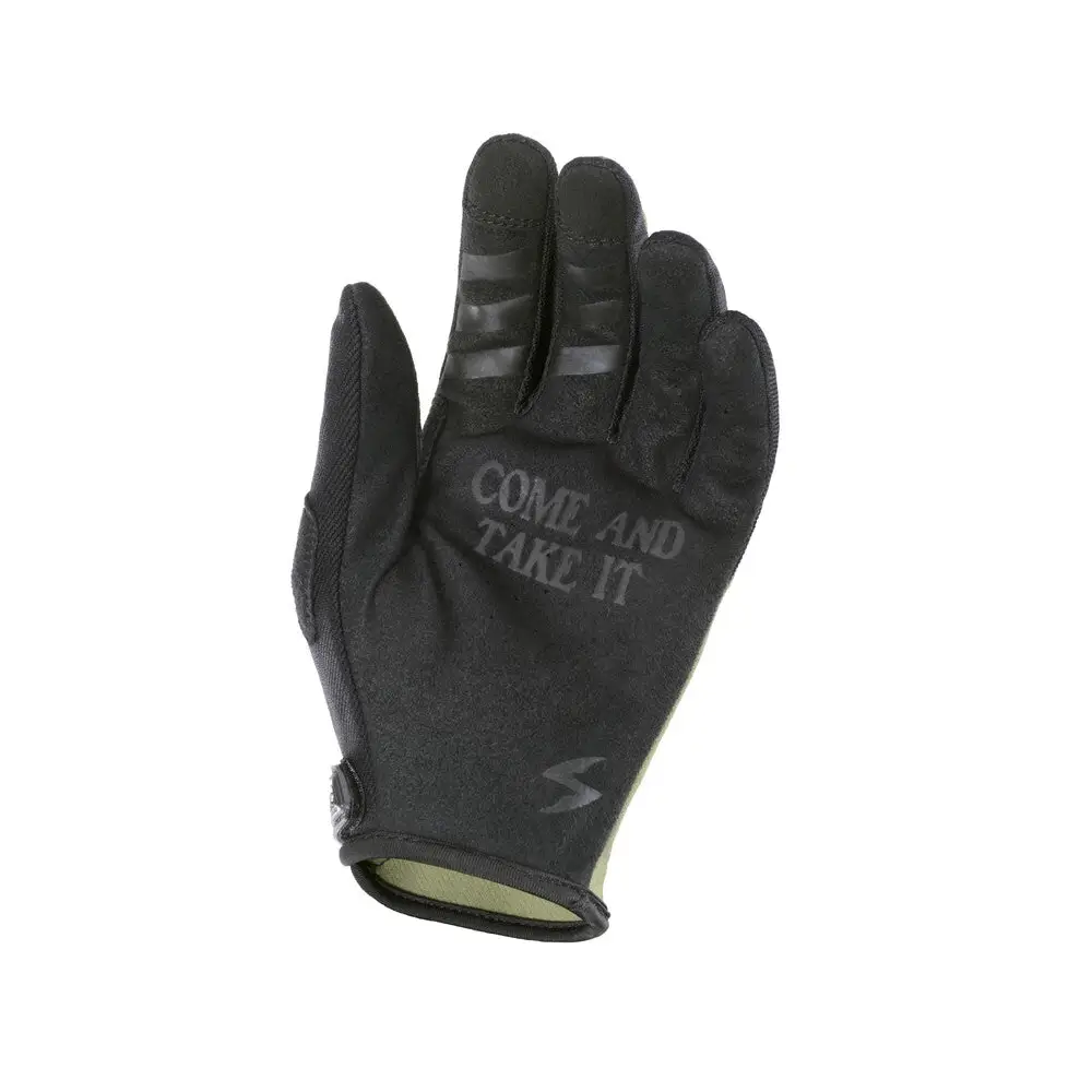 Moto Flex Gloves Lone Star Olive/Black Xl - Motorcycle Gloves