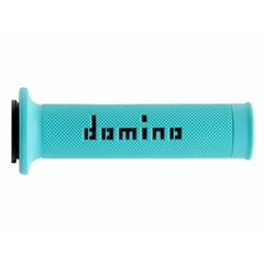 Motogp Grips Cyan/Black Pair
