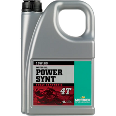 MOTOREX Power Synt 4T Engine Oil - 10W-60 - 4L 306210