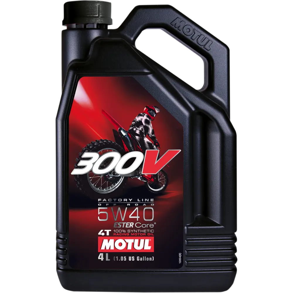 MOTUL 300V Offroad Synthetic Oil - 5W-40 - 4L 104135 - Lubricant Group