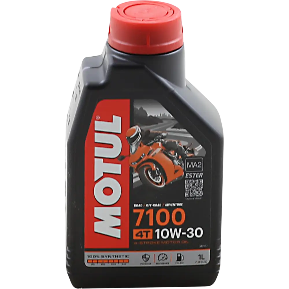 MOTUL 7100 4T Synthetic Oil - 10W-30 - 1L 104089 - Lubricant Group